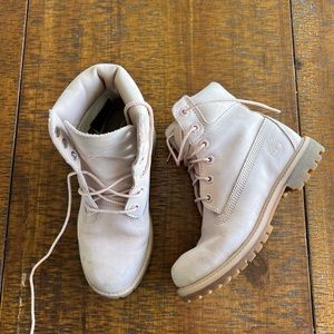 Timberland pink boots
